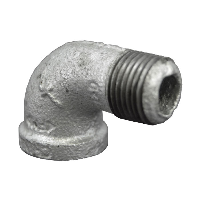 Galvanized Malleable 90 Street Elbow - FNPT x MNPT