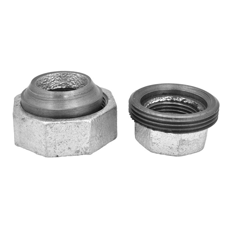 1" Galvanized Malleable Union - MNPT (GMU1)