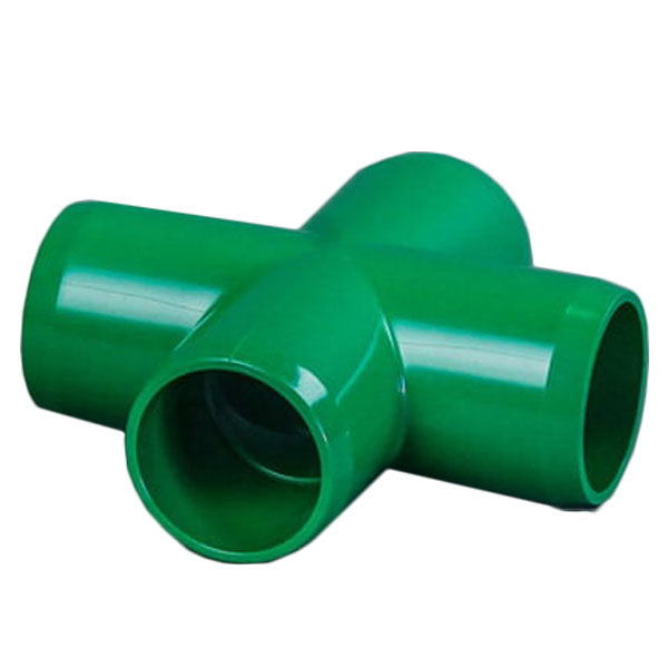 Green 1-1/2" Furniture Fitting Cross (FF-X-015-GREEN)