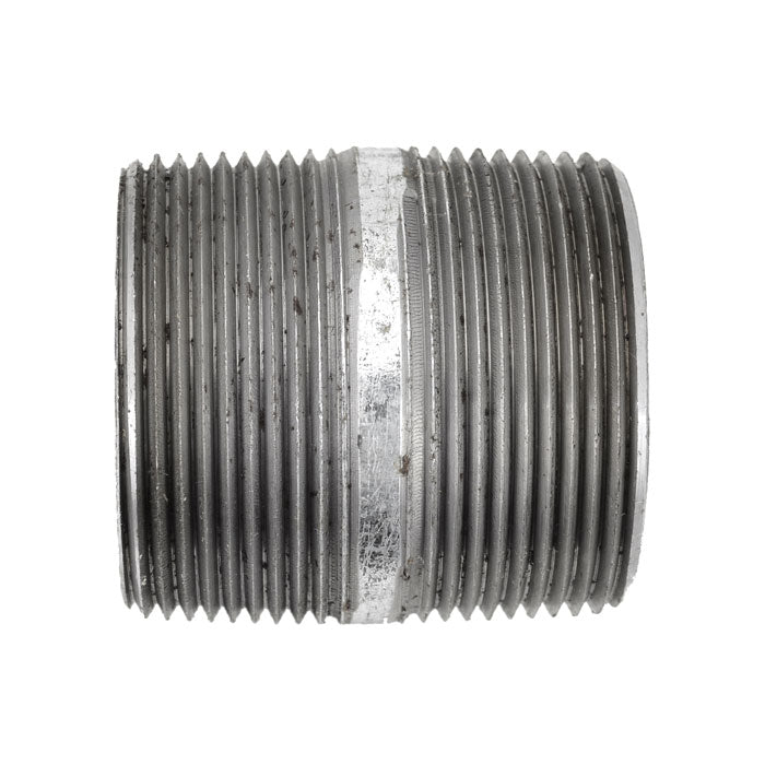 1-1/2" Galvanized Malleable Iron Pipe Nipple