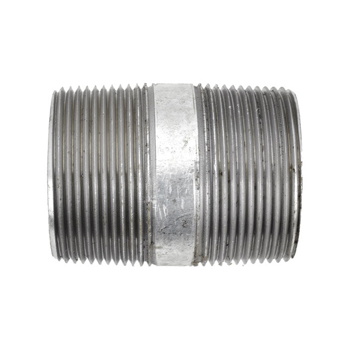 1-1/2" Galvanized Malleable Iron Pipe Nipple