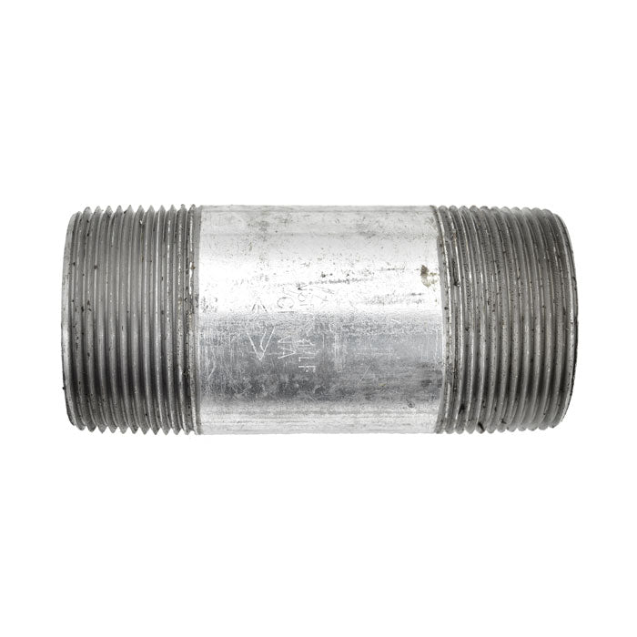 1-1/2" Galvanized Malleable Iron Pipe Nipple