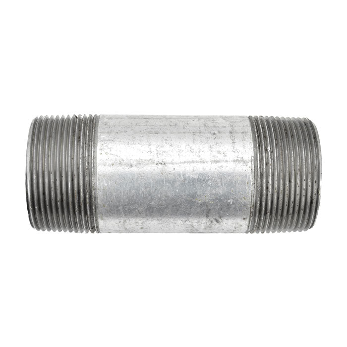 1-1/2" Galvanized Malleable Iron Pipe Nipple