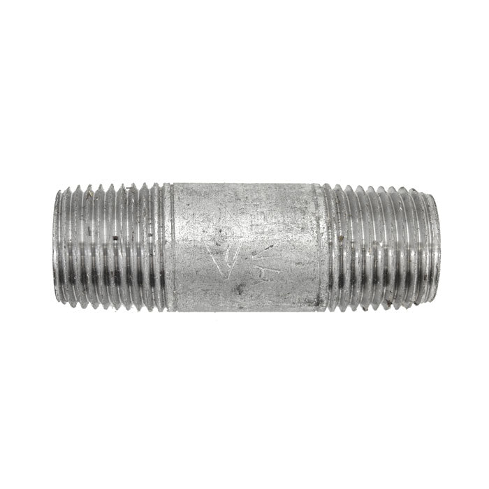 1/2" Galvanized Malleable Pipe Nipple Fitting