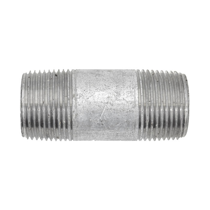 1" Galvanized Malleable Iron Pipe Nipple
