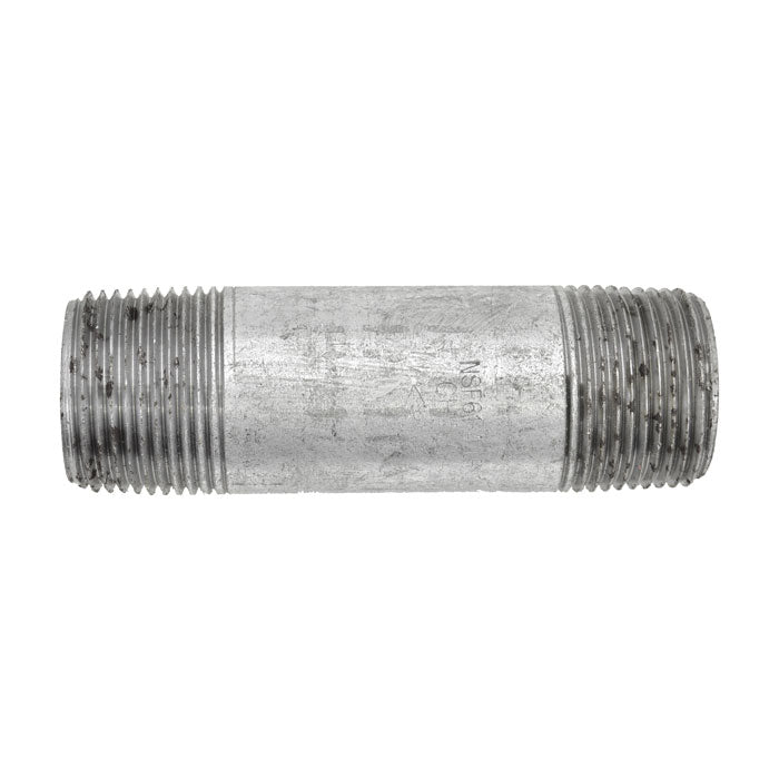 1" Galvanized Malleable Iron Pipe Nipple