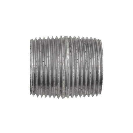 1" Galvanized Malleable Iron Pipe Nipple