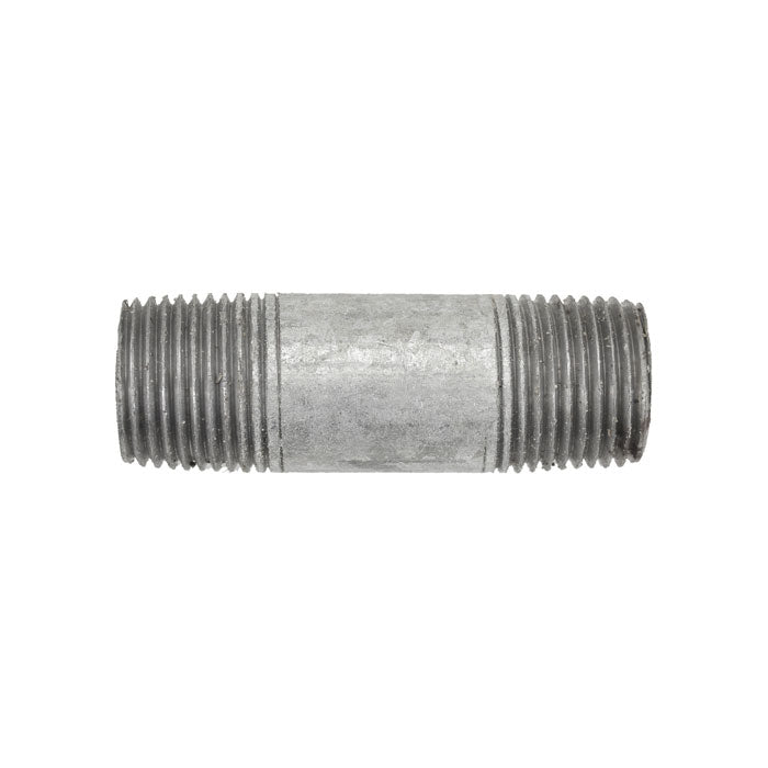 3/8" galvanized malleable iron nipple fitting