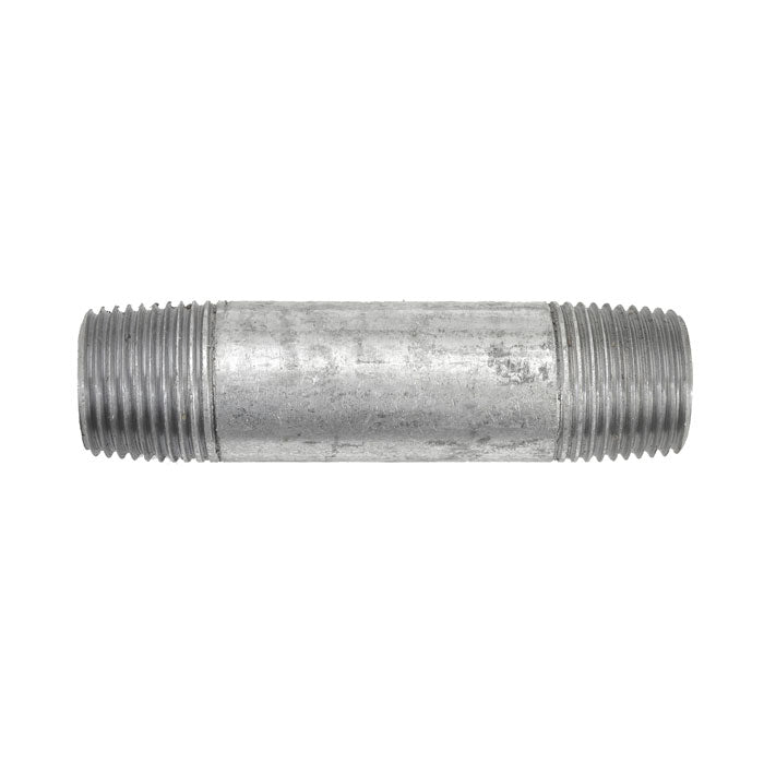 3/8" galvanized malleable iron nipple fitting