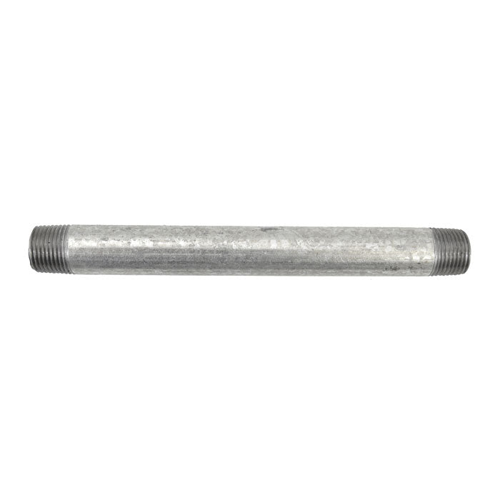 3/8" galvanized malleable iron nipple fitting