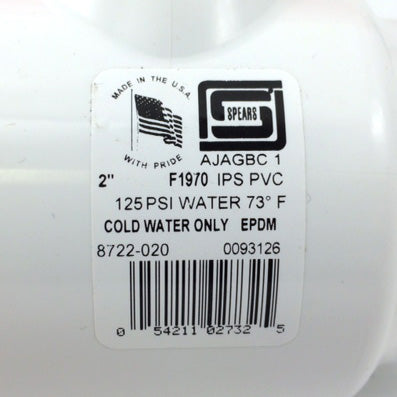 Spears CWV Valve - 2 inch