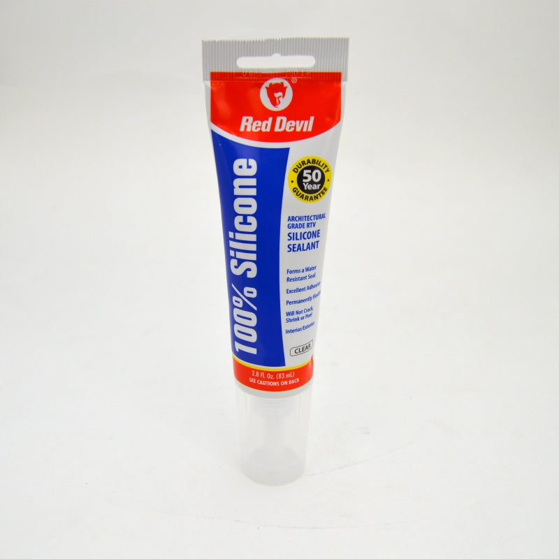 clean silicone sealant for kitchen and bath in tube