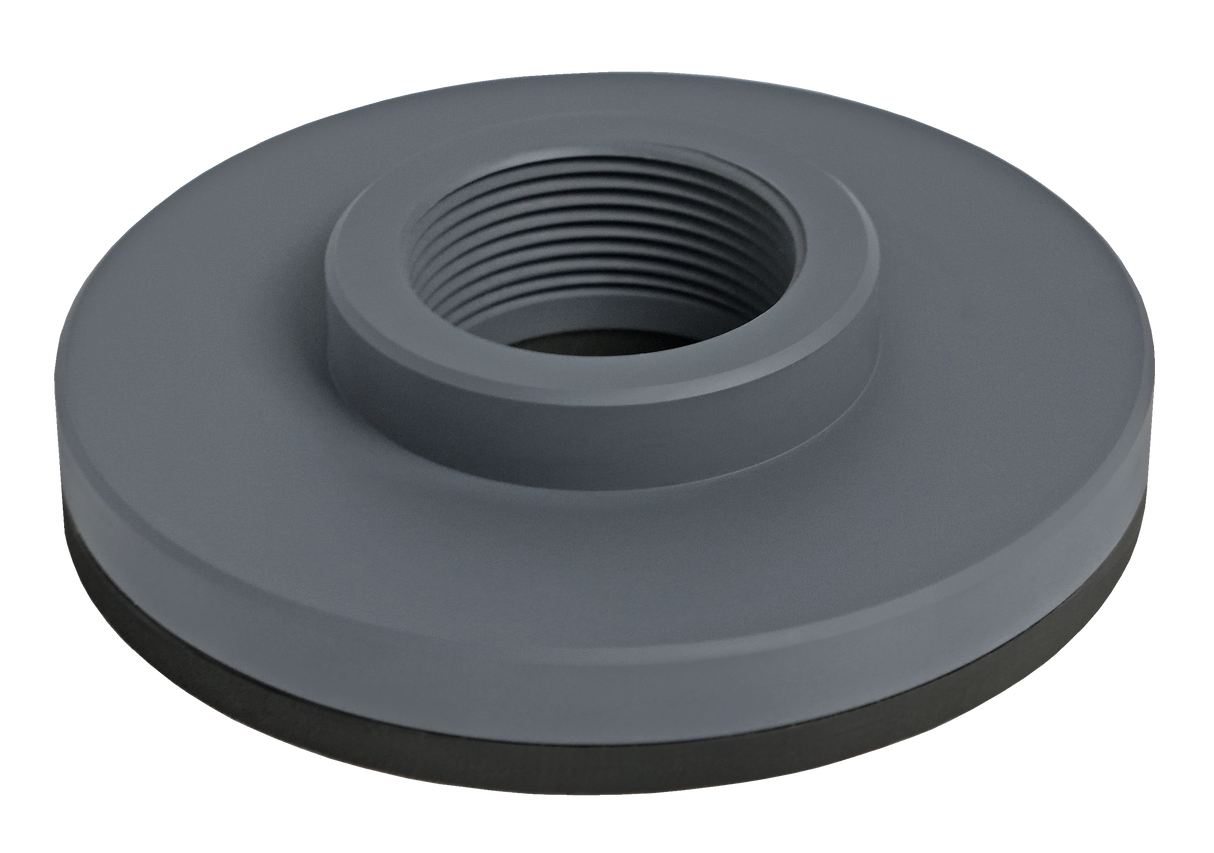 EchoBeam 1-1/2" Adhesive Tank Top Fitting, PVC, NPT