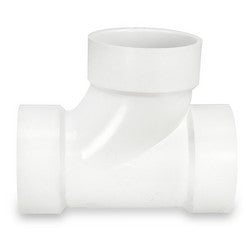 4" DWV PVC Sanitary Tee D400-040