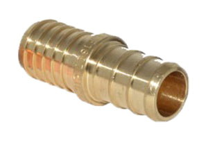 1" X 3/4" PEX Coupling Lead Free Brass (39027)