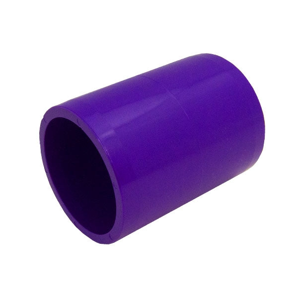 Purple 3/4" Furniture Fitting External Coupling (FF-CO-007-PURPLE)