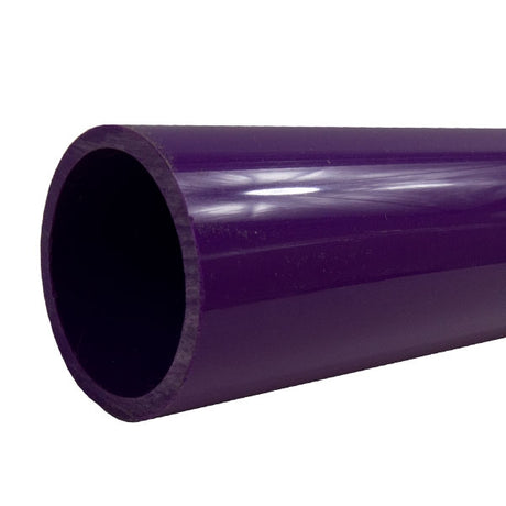 2" Purple Sch 40 Furniture Grade Pipe - 5ft (FF-5FT-020-PURPLE)