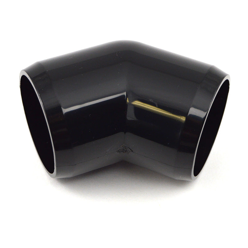 1-1/2" Black 45 - Furniture Grade PVC Fitting