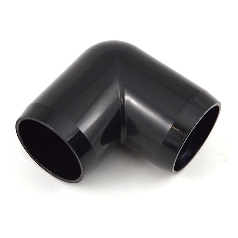 90 Degree Bend - Black PVC