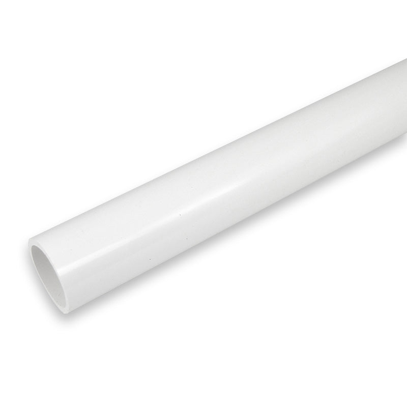 1-1/4 inch Furniture Grade PVC Pipe White