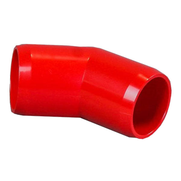 Red 1/2" Furniture Fitting 45 Elbow (FF-45-005-RED)
