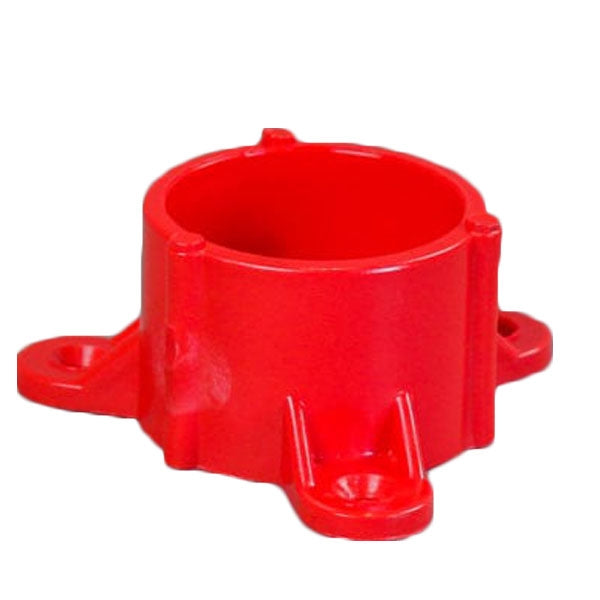 Red 1" Furniture Fitting Table Cap (FF-TC-010-RED)