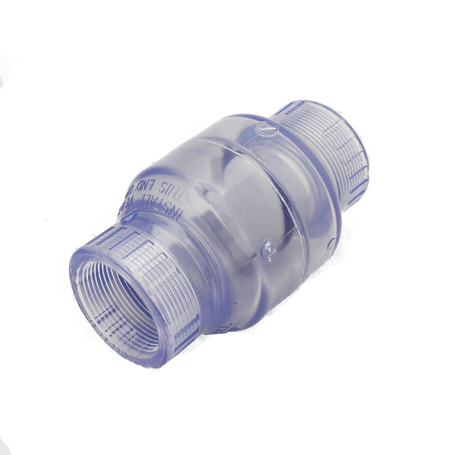 threaded pvc swing check valve pvc