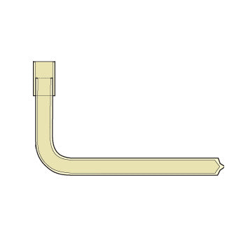 S4106-005 1/2" CTS CPVC 90 Degree Stub Out Elbow