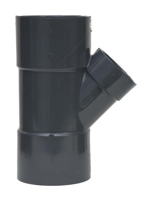 2" x 1-1/2" Schedule 80 PVC Reducing 45 Wye 875-251