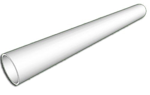 4" Schedule 40 White PVC Pipe 4004-040AB - 5ft