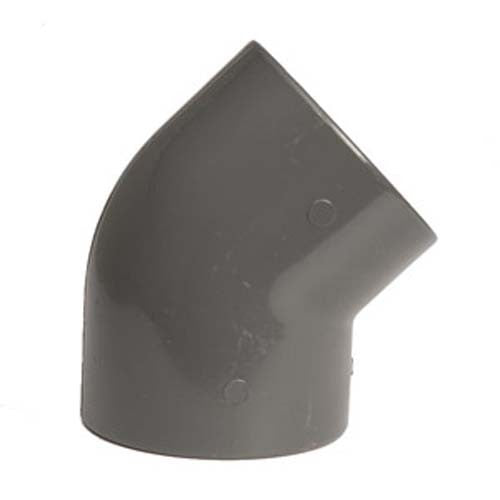 10" Schedule 80 PVC Molded 45 Elbow (Slip) 817-100