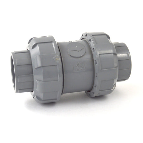 3/4" CPVC True Union Ball Check Valve - Viton