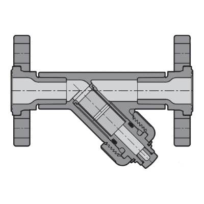 Clear PVC Industrial Y-Strainer
