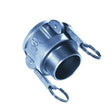 304 SS Fitting B Style, Female Coupler/Male Thread