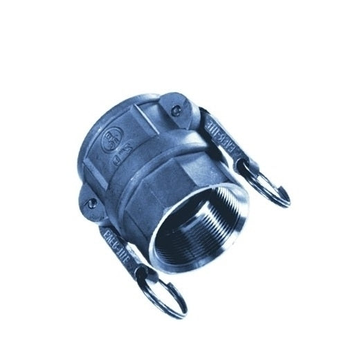 304 SS Fitting D Style, Female Coupler/Female Thread