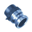 304 SS Fitting F Style - Male Adapter/Male Thread
