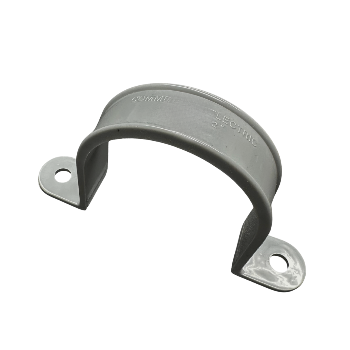 2-1/2" PVC 2-Hole Pipe Strap (STRP-025)