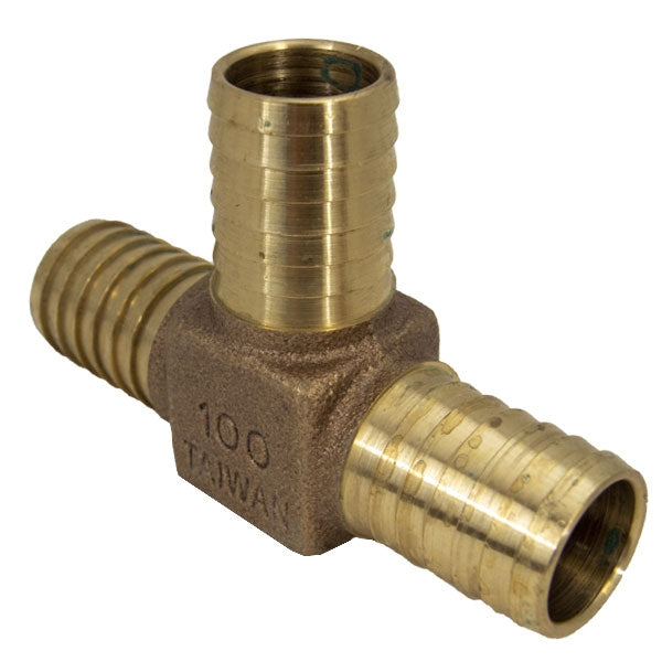 Boshart 1" Bronze Insert Tee, Lead Free (TE-100NL) -3