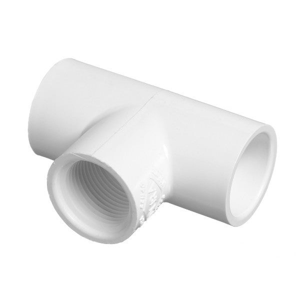 3" Schedule 40 PVC Tee - Socket x Socket x FIPT (402-030)