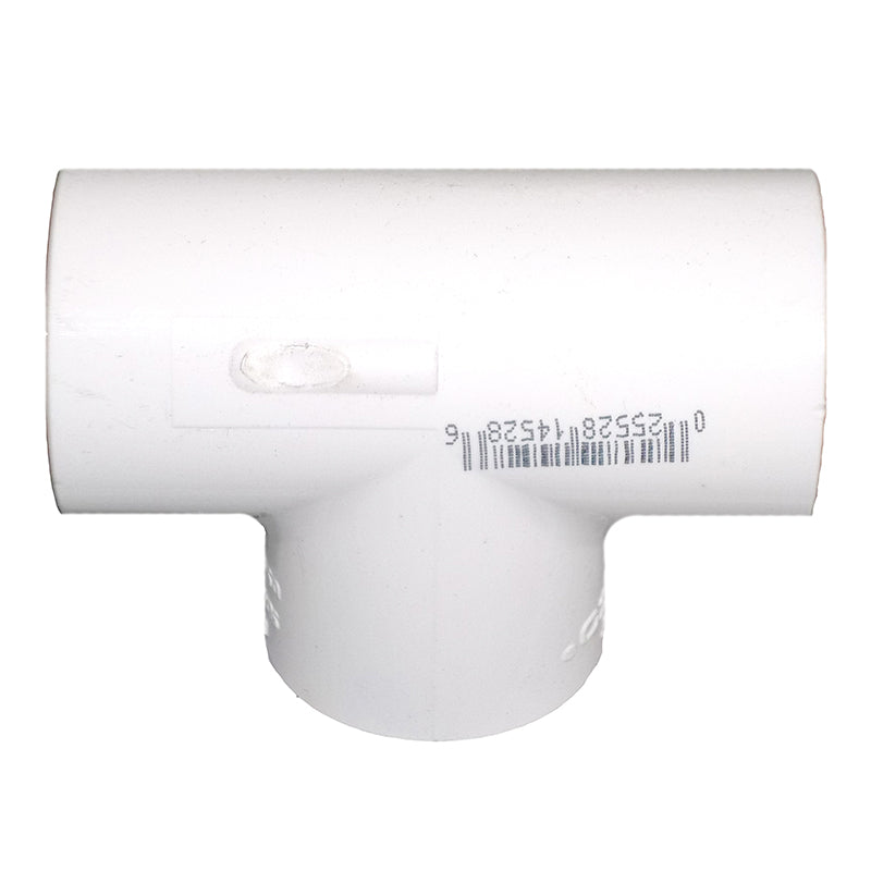 2-1/2" Schedule 40 PVC Tee - Socket x Socket x Socket (401-025)