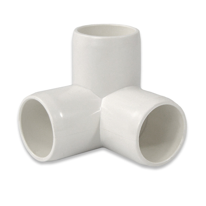 3/4" 3 way PVC Fitting - Furniture Grade