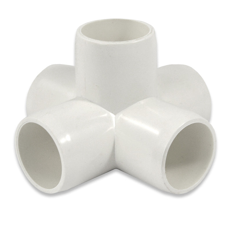 3/4" 5-Way PVC Fitting - Furniture Grade