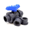 1/2" FluidPro Ball Valve - True Union, PVC