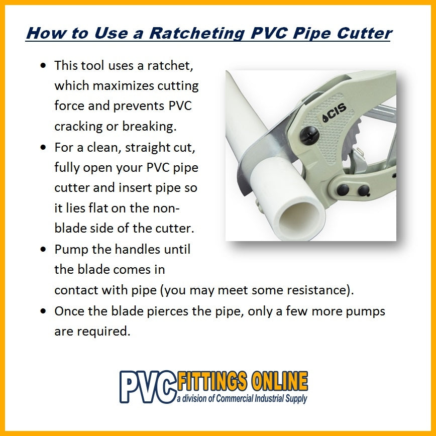 How to use PVC Pipe Cutting Tool