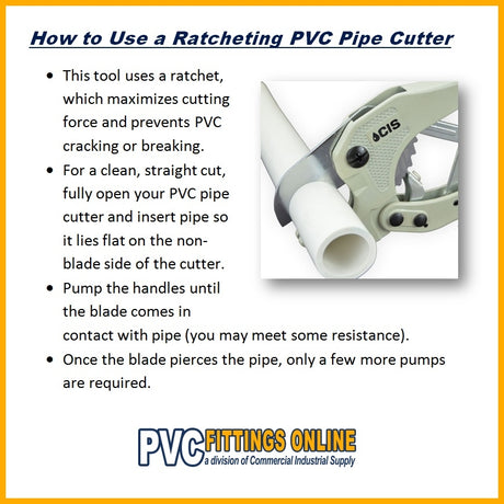 How to use PVC Pipe Cutting Tool