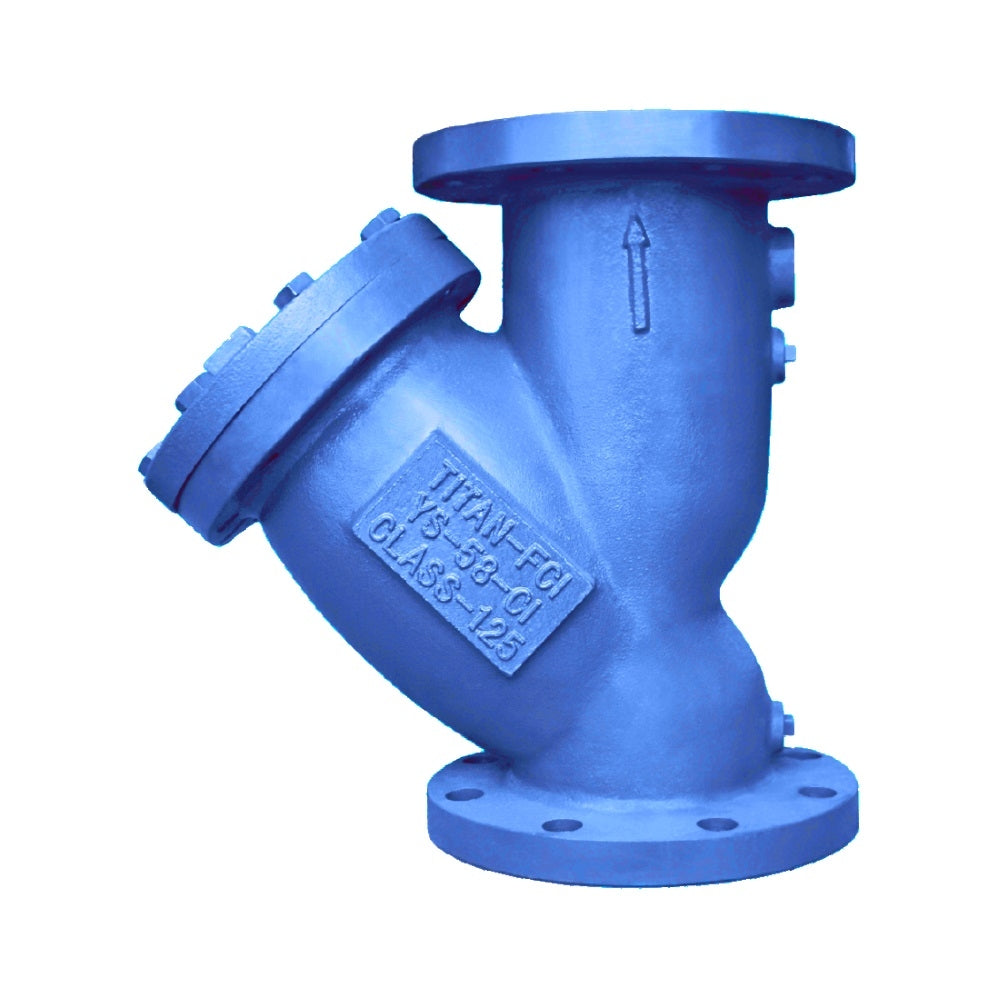 2-1/2" Titan Cast Iron Y-Strainer - Flanged (YS58I0250)