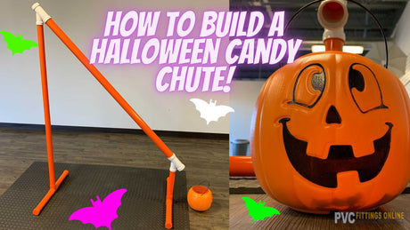 Build Your Own Candy Chute for Socially Distanced Halloween!