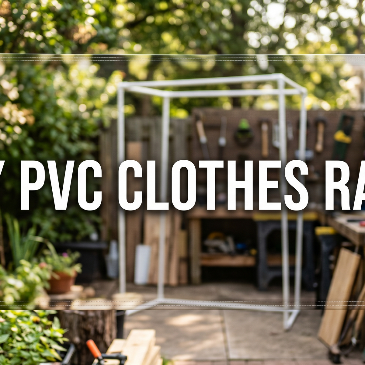 DIY PVC Clothes Rack - Easy DIY with PVC Pipe and Fittings – PVC ...