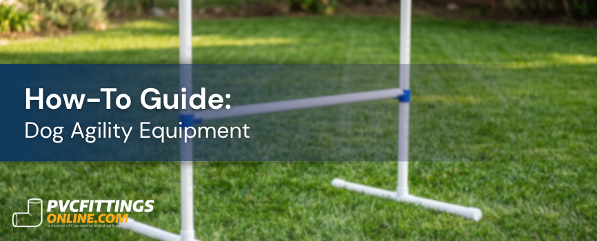 how to guide dog agility equipment title banner