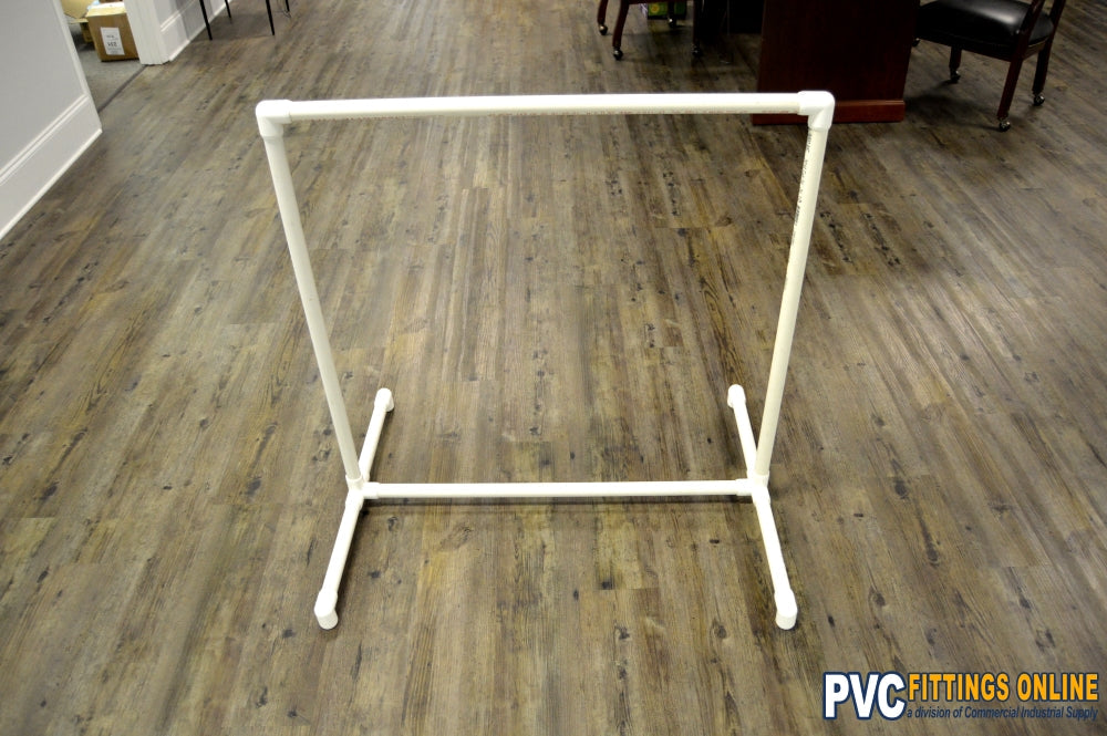 DIY PVC Clothes Rack